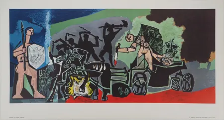 Lithografie Picasso - La Guerre