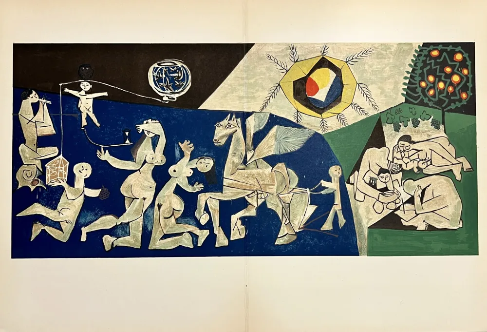 Lithografie Picasso - La Guerre et la Paix