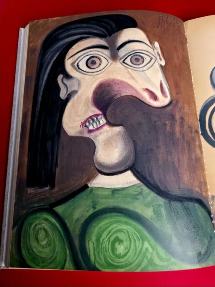 Geïllustreerd Boek Picasso - La Guerre et la Paix - Cercle d'Art. Paris. 1954