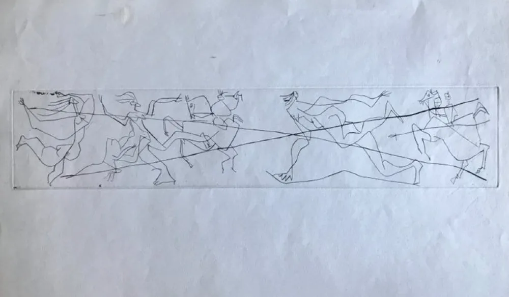 Droge Naald Picasso - La maigre