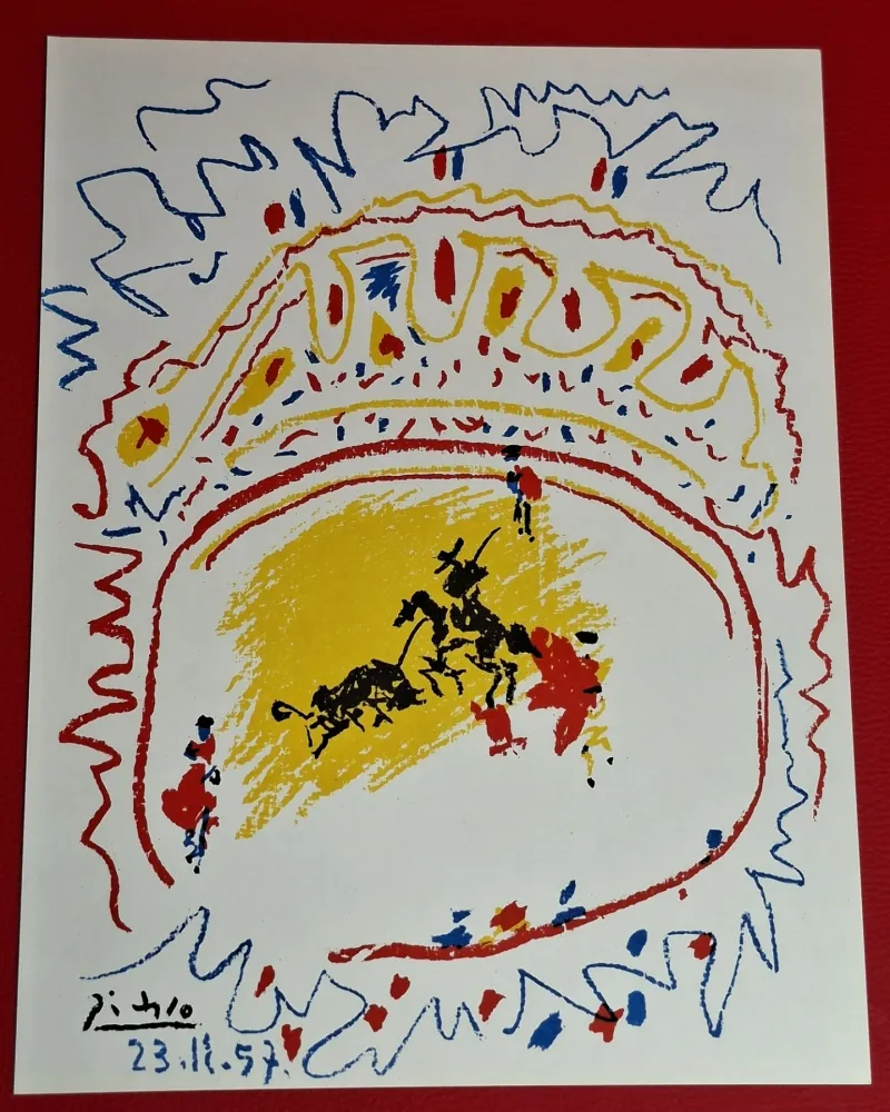 Lithografie Picasso - La Petite Corrida 1957
