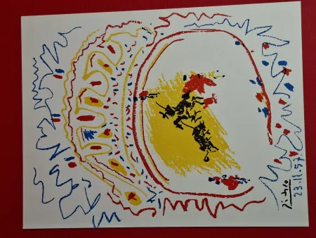 Lithografie Picasso - La Petite Corrida 1957
