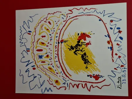 Lithografie Picasso - La Petite Corrida 1957