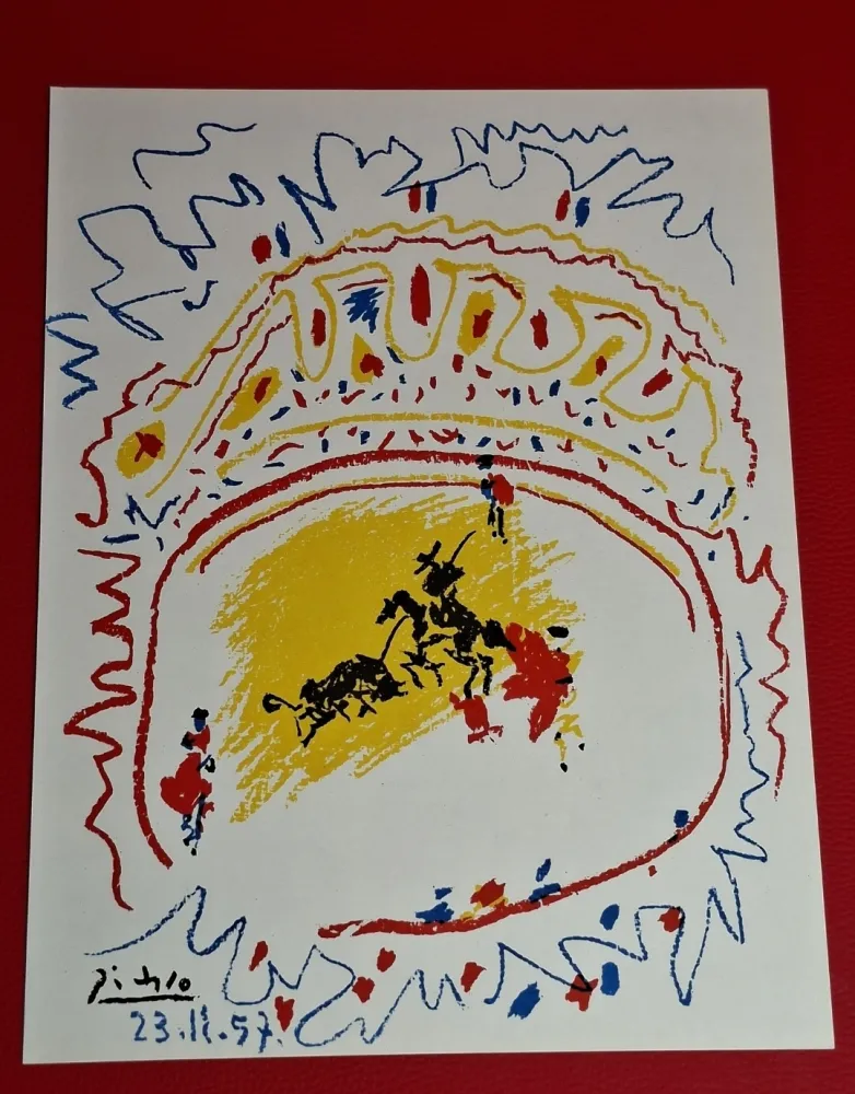 Lithografie Picasso - La Petite Corrida 1957
