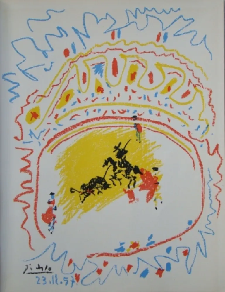 Lithografie Picasso - La petite Corrida