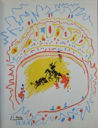 Lithografie Picasso - La petite Corrida