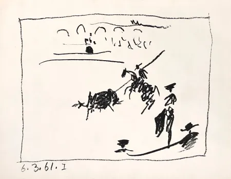 Lithografie Picasso - La Pique