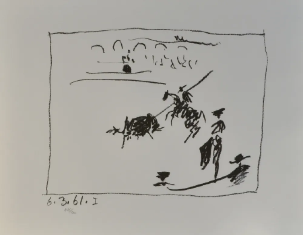 Lithografie Picasso - La Pique