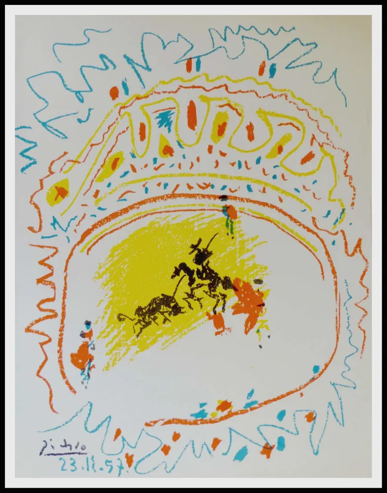Lithografie Picasso - La Pique (Corrida) 