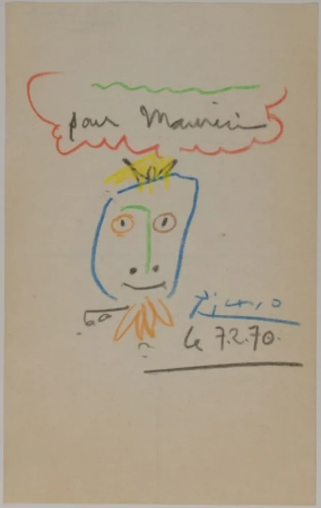 Geen Techniek Picasso - La tête du Roi (The King's Head)
