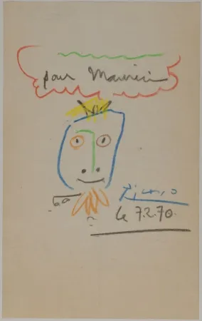 Geen Techniek Picasso - La tête du Roi (The King's Head)