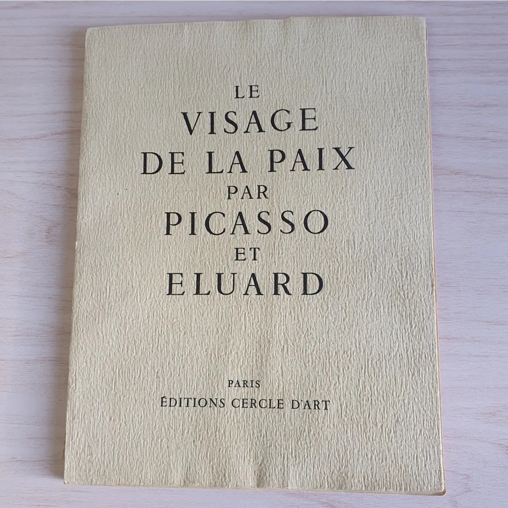 Geïllustreerd Boek Picasso - La Visage de la Paix 1951
