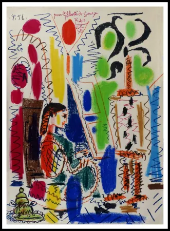 Lithografie Picasso - L'atelier de CANNES
