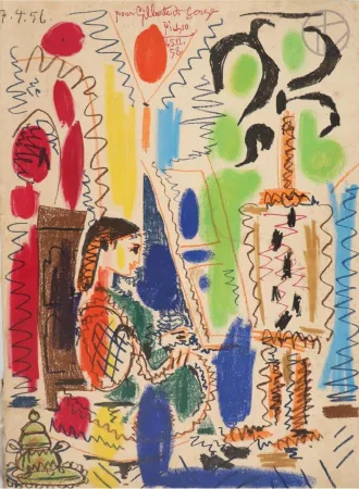 Geïllustreerd Boek Picasso - L'atelier de Cannes 1958 / Ces Peintres mes Amis Vol II 