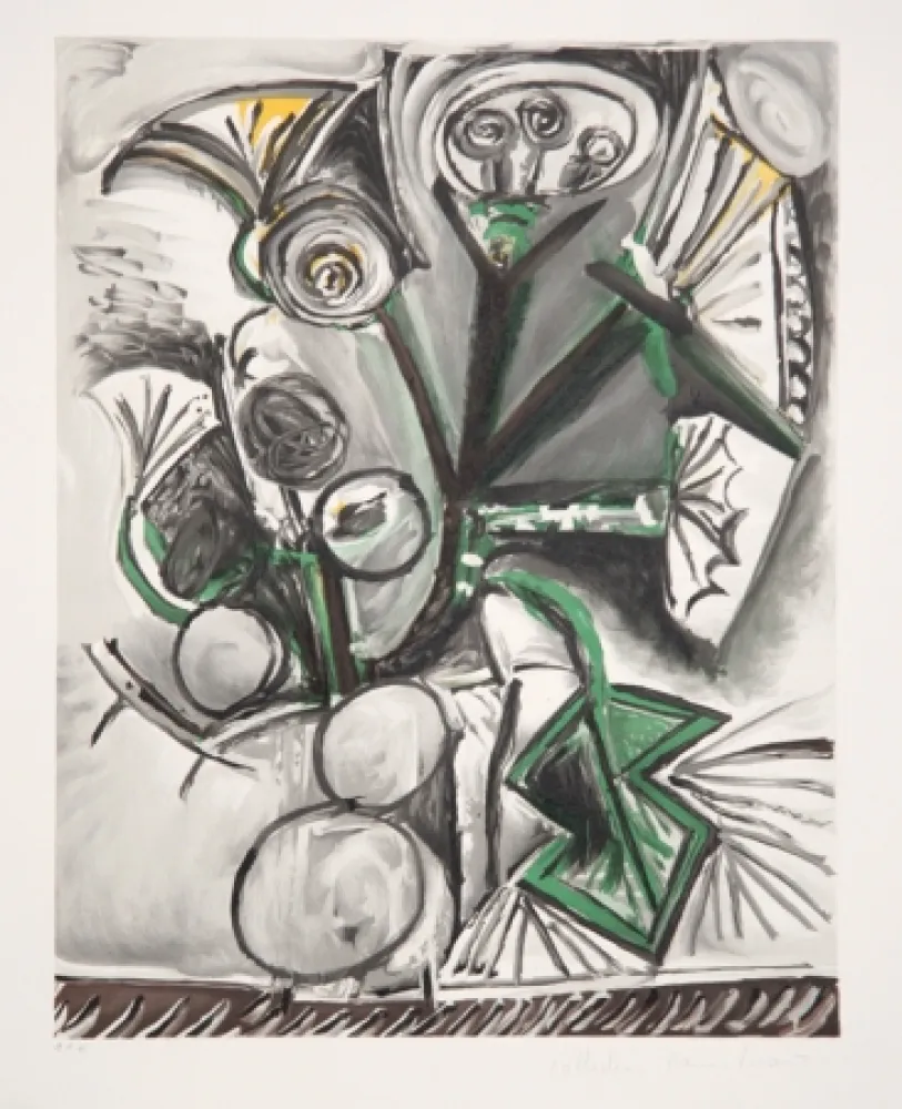 Lithografie Picasso - Le Bouquet