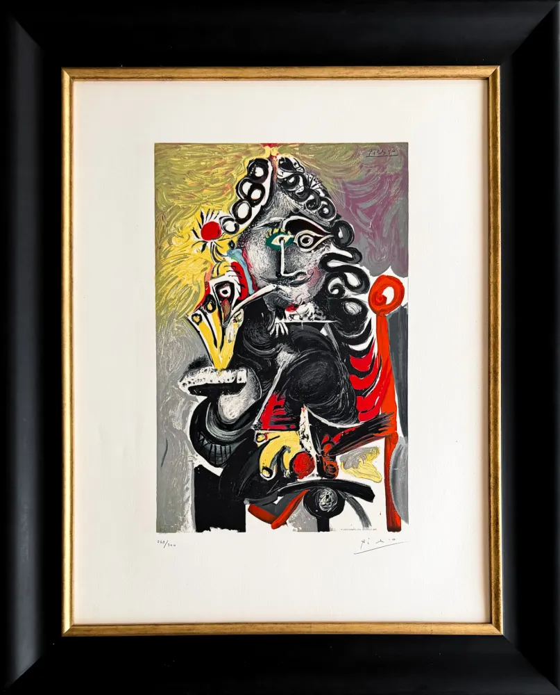 Lithografie Picasso - Le cavalier 