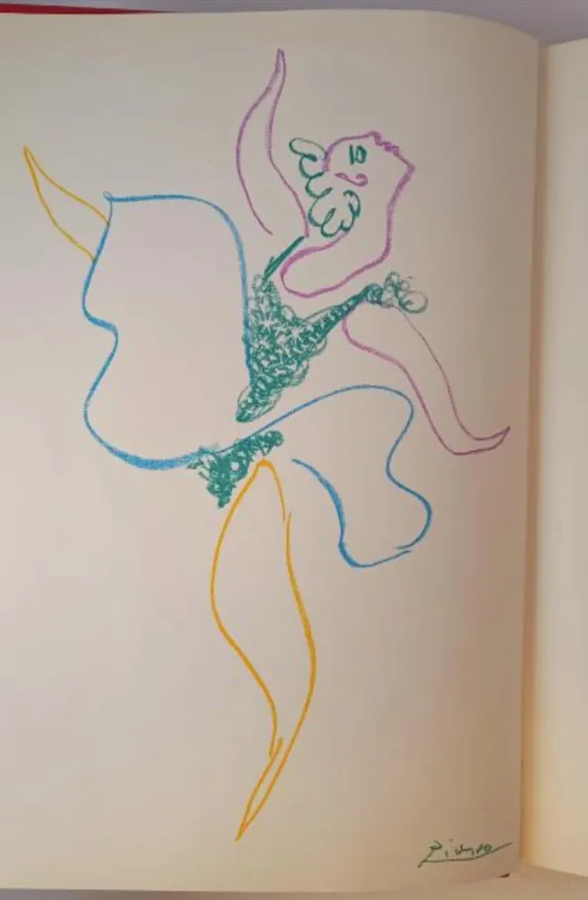 Lithografie Picasso - Le Danseuse 1954 / Le Ballet/Ballerina 