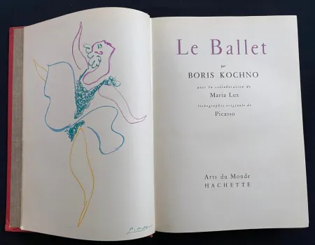 Geïllustreerd Boek Picasso - Le Danseuse/Le Ballet/Ballerina 