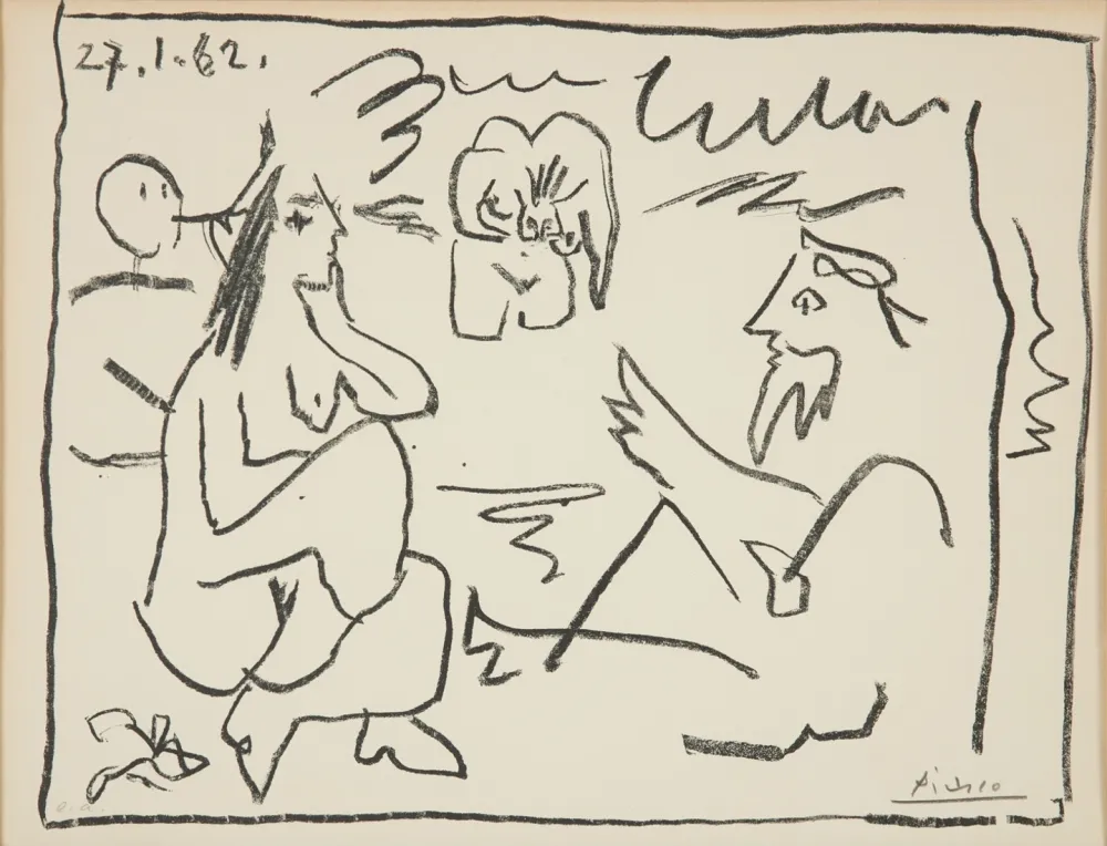 Lithografie Picasso - Le Déjeuner sur l’herbe (Les Déjeuners) Épreuves d’Artiste
