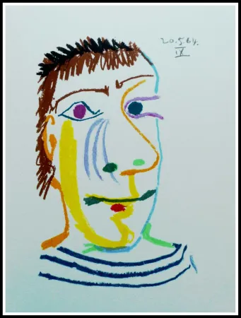 Lithografie Picasso - LE GOUT DU BONHEUR - Planche N°23