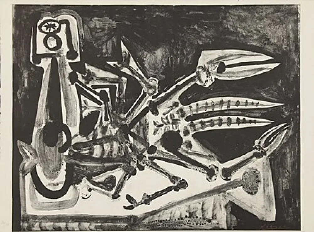 Lithografie Picasso - Le homard (Der Hummer)
