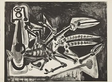 Lithografie Picasso - Le homard (Der Hummer)