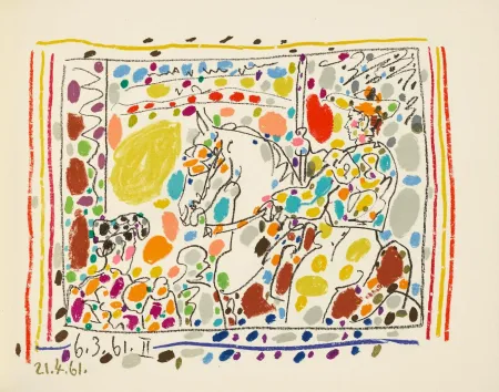 Lithografie Picasso - Le Picador II 