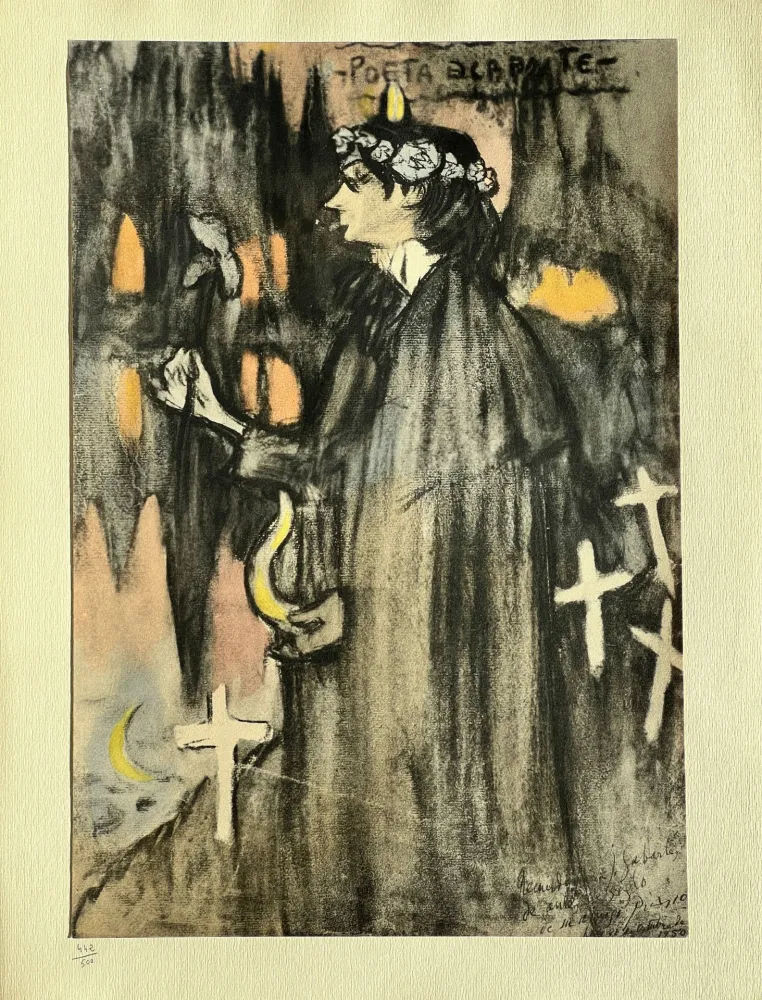 Lithografie Picasso - Le Poete Decadent