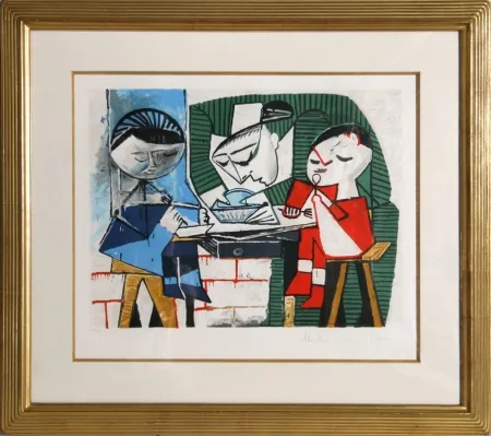 Lithografie Picasso - Le Repas des Infants