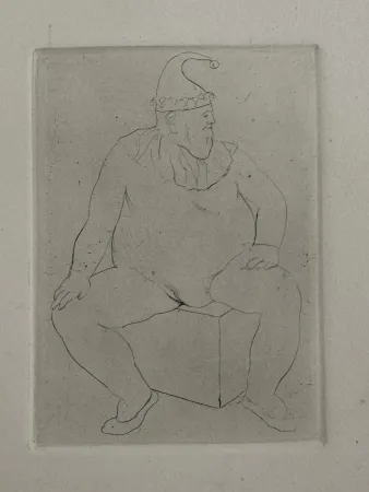 Gravure Picasso - Le Saltimbanque