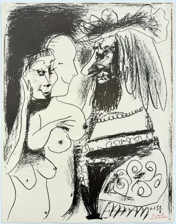 Geen Techniek Picasso - Le vieux Roi (Old King)