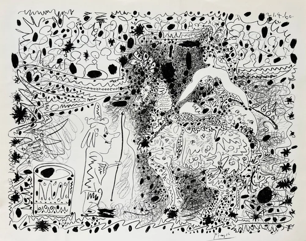 Lithografie Picasso - L'écuyère