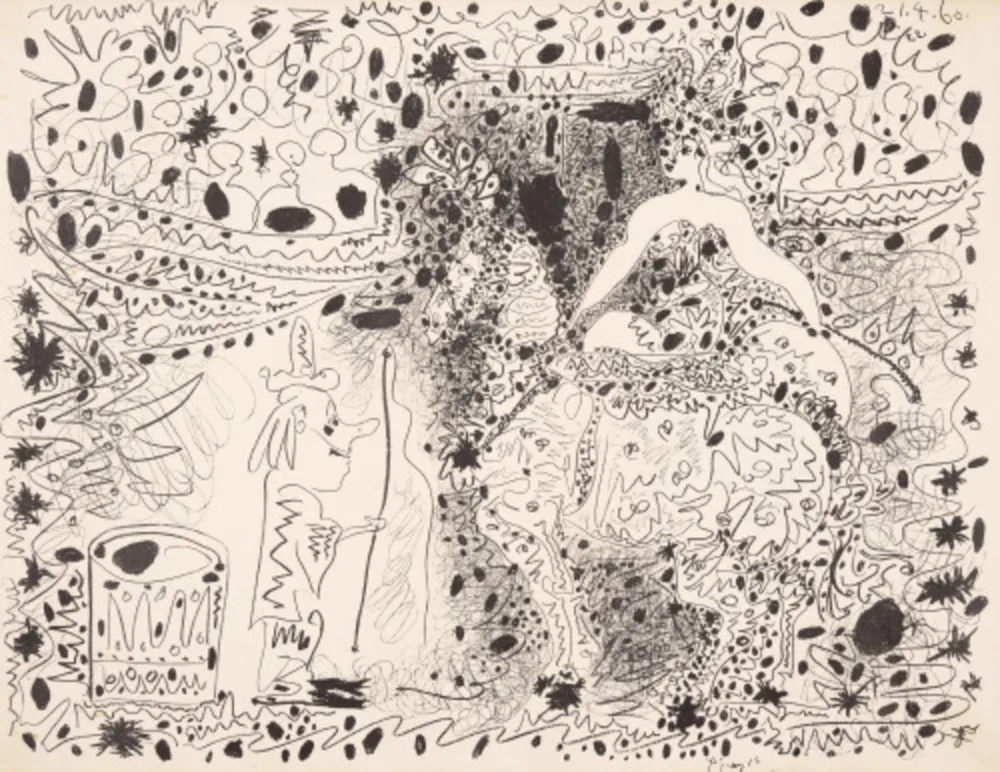 Lithografie Picasso - L'Ecuyère