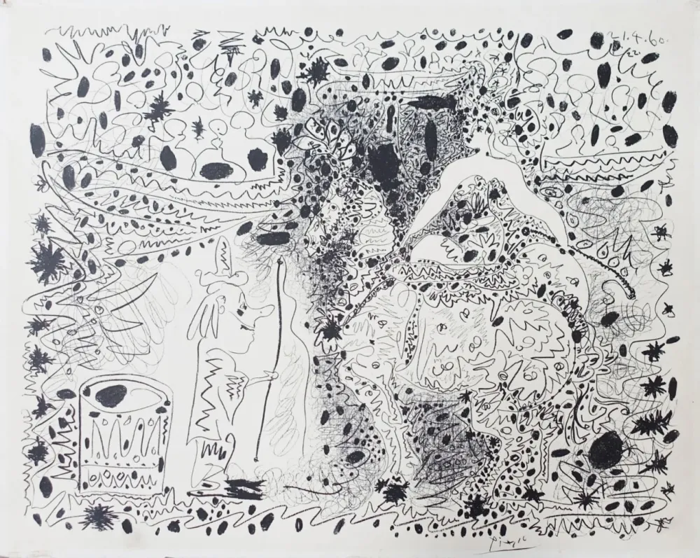 Lithografie Picasso - L’Écuyère (The Horsewoman)