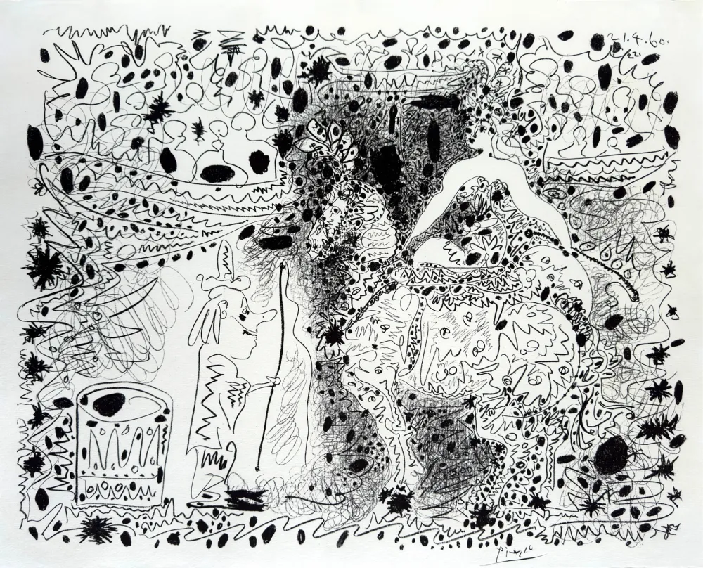 Lithografie Picasso - L'Ecuyère (The Horsewoman)