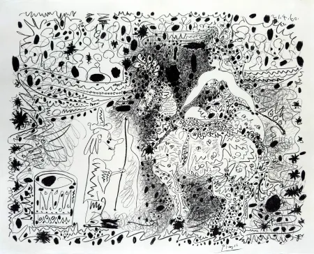 Lithografie Picasso - L'Ecuyère (The Horsewoman)