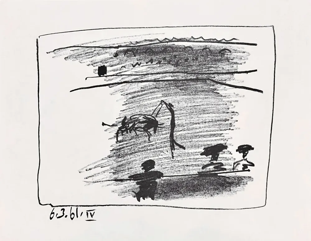 Lithografie Picasso - Les Banderillas