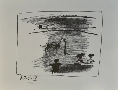 Lithografie Picasso - Les Banderilles