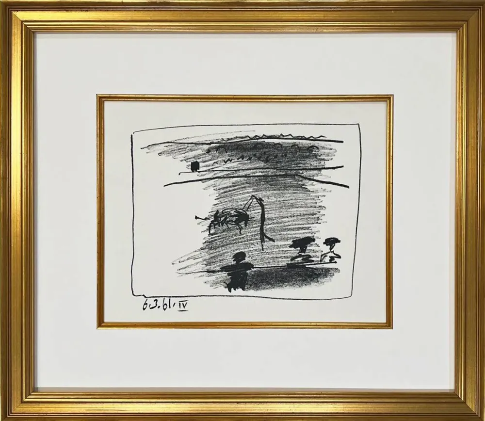 Lithografie Picasso - Los Banderillos