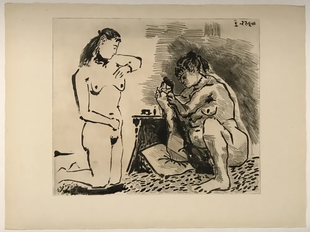Droge Naald Picasso - Maison Close: La Toilette II