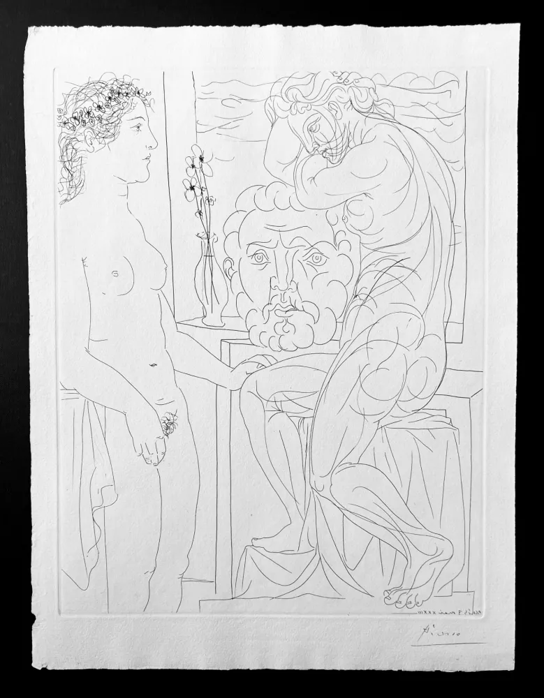 Geen Techniek Picasso - Modèle nu et sculptures