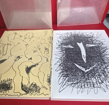 Geïllustreerd Boek Picasso - Mourlot Litographe III & IV Mint