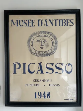 Lithografie Picasso - Musee d'Antibes Ceramique, Peinture, Dessin 1948