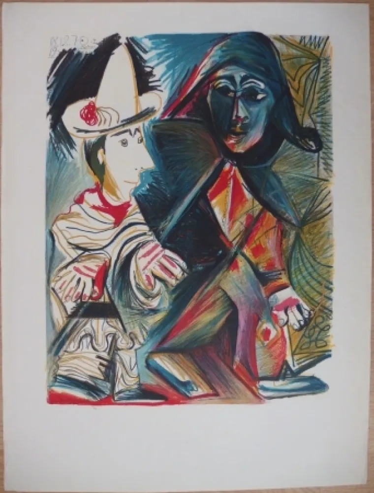 Lithografie Picasso - Musée Dynamique - Dakar (épreuve avant la lettre)