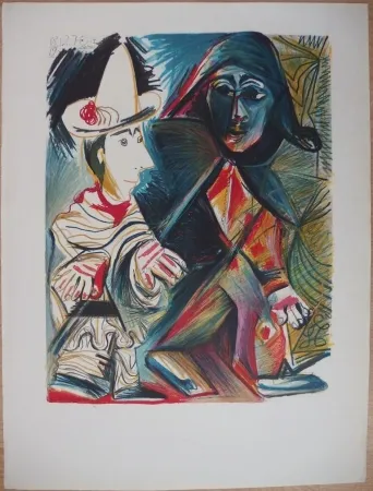 Lithografie Picasso - Musée Dynamique - Dakar (épreuve avant la lettre)
