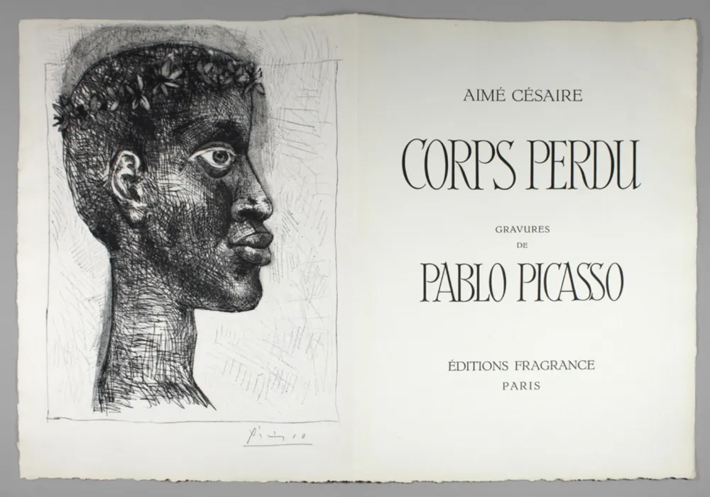 Ets En Aquatint Picasso - Negre Negre Negre - Corps Perdu