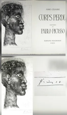 Gravure Picasso - Negre Negre Negre/ Corps Perdu 
