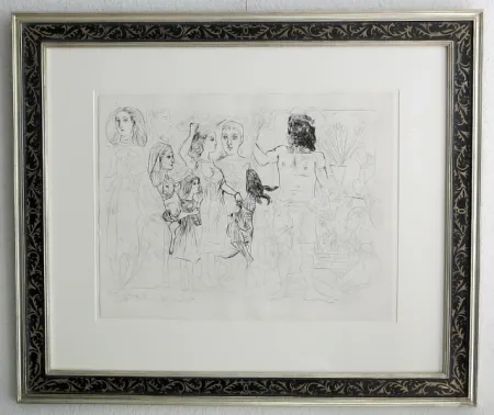 Lithografie Picasso - Paris 14. juillet 1942