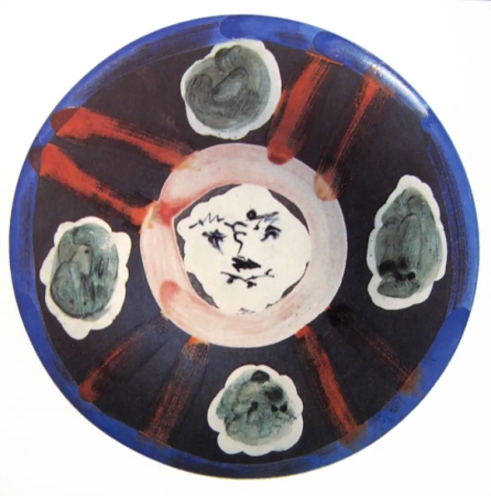 Keramiek Picasso - Petit visage 65