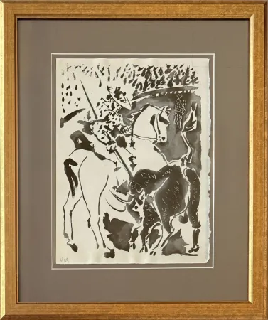 Aquatint Picasso - Picador